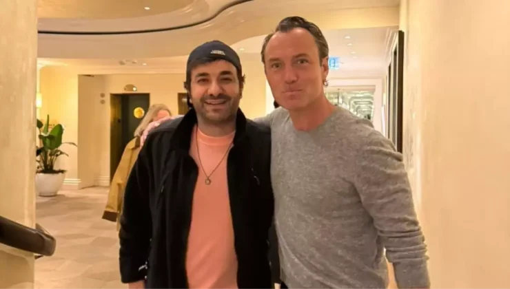 Hasan Can Kaya, Hollywood yıldızı Jude Law karşılaştı, O da Nuri Bilge Ceylan hayranı çıktı