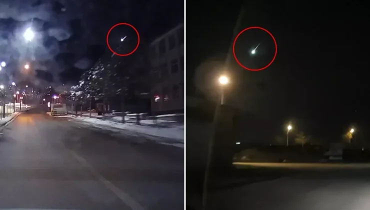 İki ilde birden görüldü! Gökyüzündeki gizemli parlak cisim merak uyandırdı