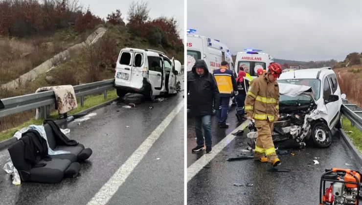 İstanbul-İzmir Otoyolu’nun Balıkesir kesiminde zincirleme trafik kazasında 1 kişi öldü
