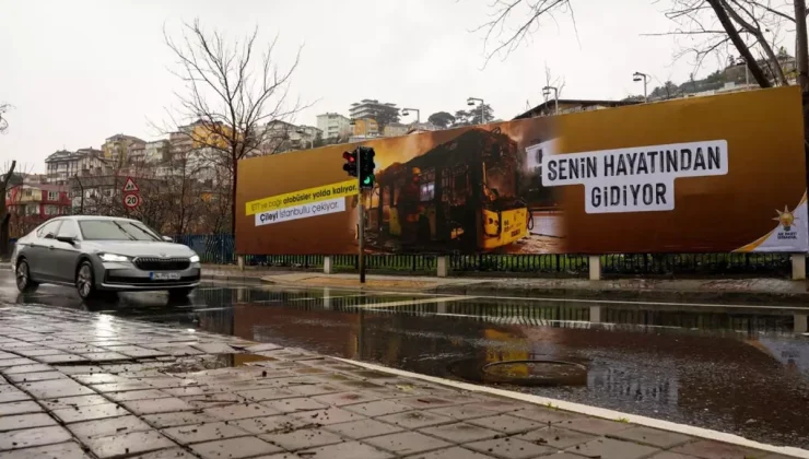 İstanbul’da afiş polemiği! AK Parti’den iddialara net yanıt geldi