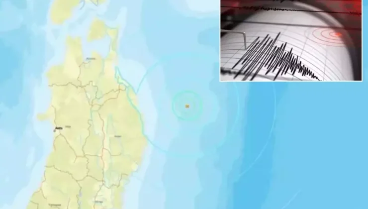 Japonya açıklarında 6 büyüklüğünde deprem