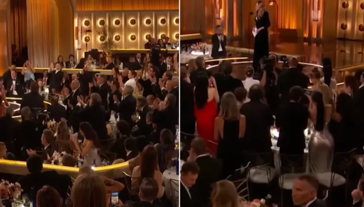 Julia Roberts, Altın Küre’de ödül yerine bol bol alkış aldı