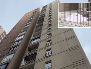 Kiralamak için gittiği 17. kattaki boş dairenin balkonundan atladı