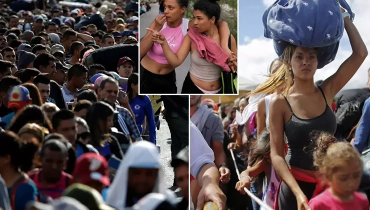 Kolombiya, Venezuela’dan mülteci akınına hazırlanıyor! Sınıra binlerce asker sevk edildi