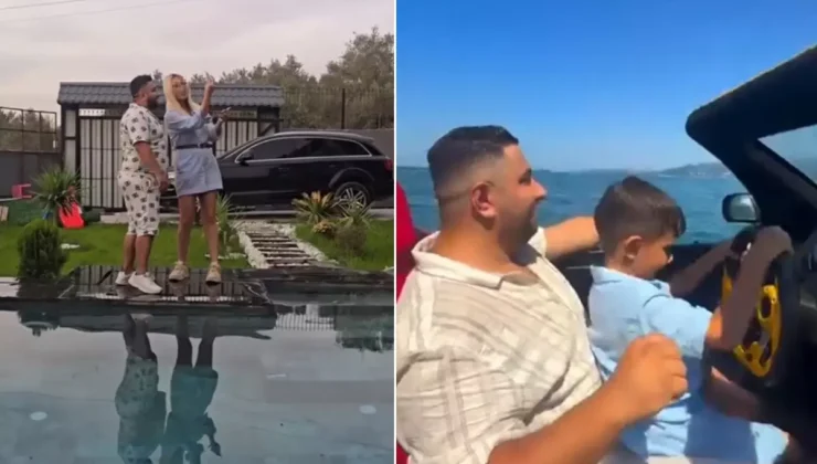 Lüks villadaki aile faciasından geriye bu pozlar kaldı