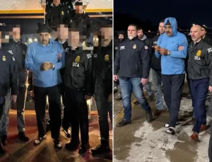 Maduro New York’a böyle getirildi! Görüntülerdeki detay dikkat çekti