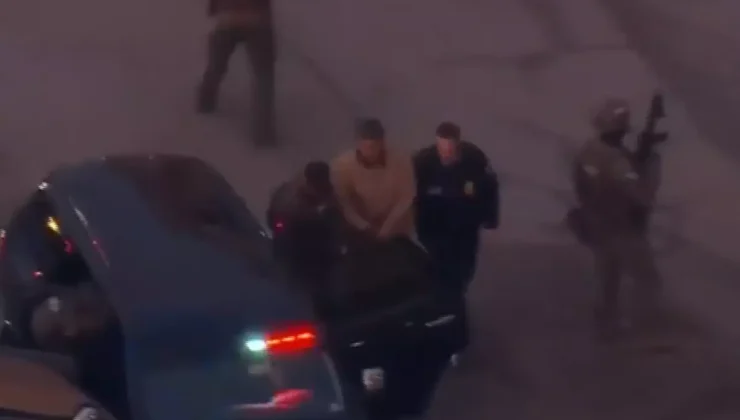 Maduro ve eşi, ABD mahkemesine götürülüyor! İşte o anlar