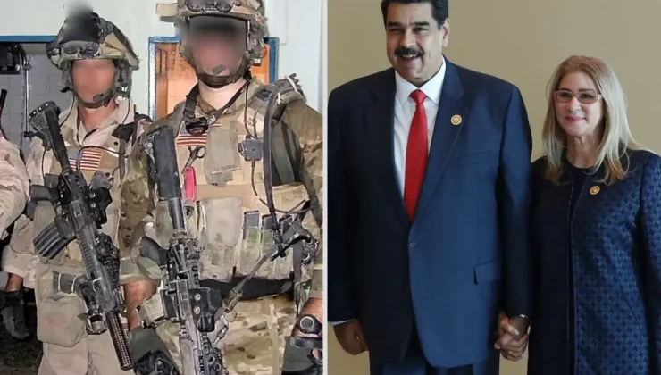 Maduro ve eşi gece yarısı uyurken yatak odalarından sürüklenerek çıkarıldı