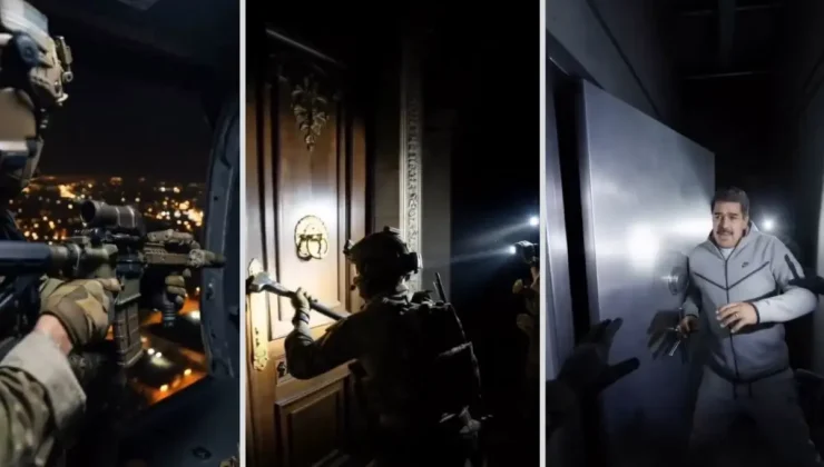 Maduro ve eşi yatağından nasıl alındı? Dünyanın konuştuğu operasyon yapay zeka ile canlandırıldı