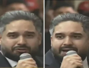 Maduro’nun oğlu gözyaşlarını tutamadı