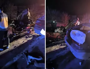 Mardin’de otomobil ile hafif ticari aracın çarpıştığı kazada 3 kişi öldü, 2 kişi yaralandı