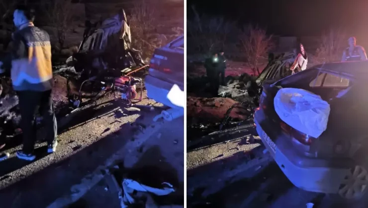 Mardin’de otomobil ile hafif ticari aracın çarpıştığı kazada 3 kişi öldü, 2 kişi yaralandı