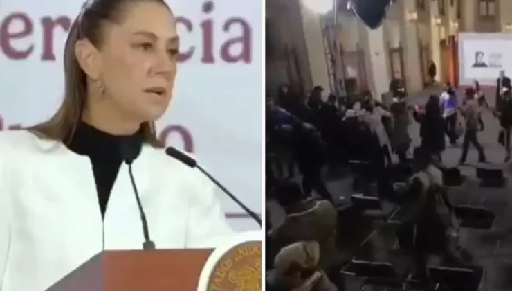 Meksika’da devlet başkanı depreme basın toplantısında yakalandı