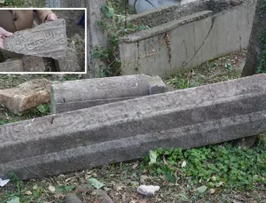 Mezarlığın altından hazine fışkırdı! Üzerinde Samsun yazıyor