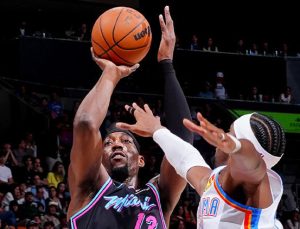 Miami Heat, Oklahoma City Thunder’ın 5 maçlık galibiyet serisine son verdi!