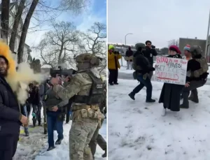 Minneapolis’te tansiyon yüksek: Protestoculara polis müdahale etti