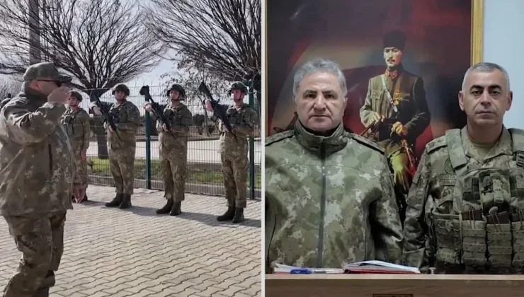 MSB görüntüleri yayınladı: Türkiye sınırında dikkat çeken hareketlilik