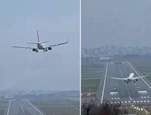 Nefes kesen anlar! THY pilotundan ders olarak okutulacak iniş