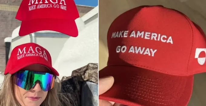 "Amerika defol git" şapkalarının satışı patladı