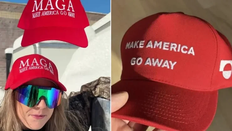 "Amerika defol git" şapkalarının satışı patladı