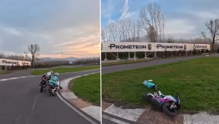 Şampiyon motosikletçi Razgatlıoğlu, Zayn Sofuoğlu’na çarptı