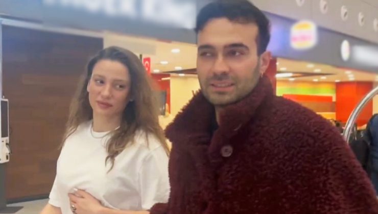 Serenay Sarıkaya ile Mert Demir, Paris’ten döndü