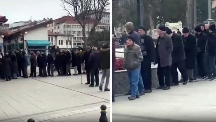 Soğuk havada çorba kuyruğu! CHP’li vekil görüntüyü paylaşıp isyan etti