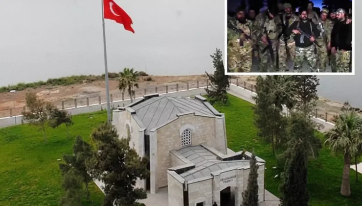 Suriye ordusu, Süleyman Şah Türbesi’ni YPG’den temizledi