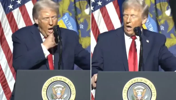 Trump Biden’ın taklidini yaptı, görüntü büyük tartışma yarattı