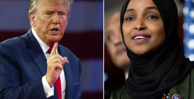 Trump, Somali asıllı Ilhan Omar’ı hedef aldı: Her şeyi biliyor, ülkeden atılmalı