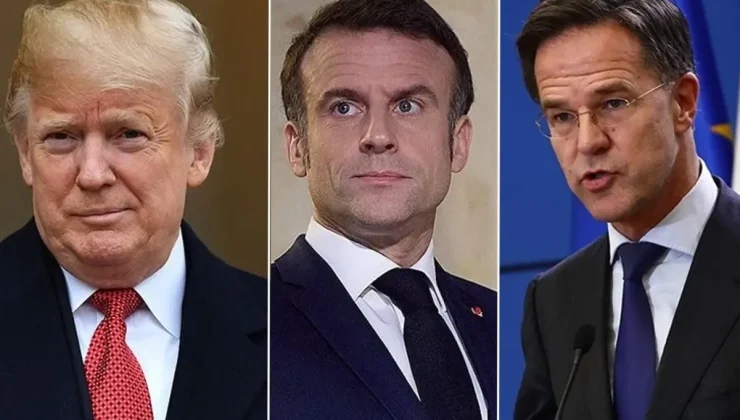 Trump’tan büyük ifşa: Macron ve Rutte’nin gizli mesajlarını paylaştı