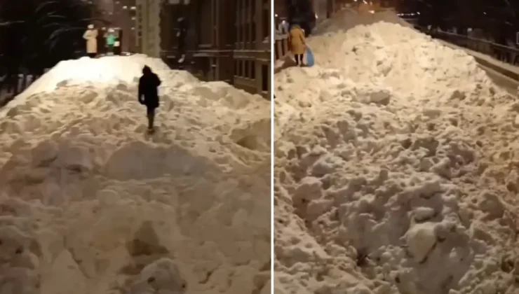 Ülke karlar altında! 146 yılın en güçlü fırtınasına yakalandılar