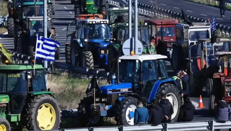 Yunanistan’da eylemci çiftçiler, 48 saat yol ve sınır kapılarını kapatma kararı aldı