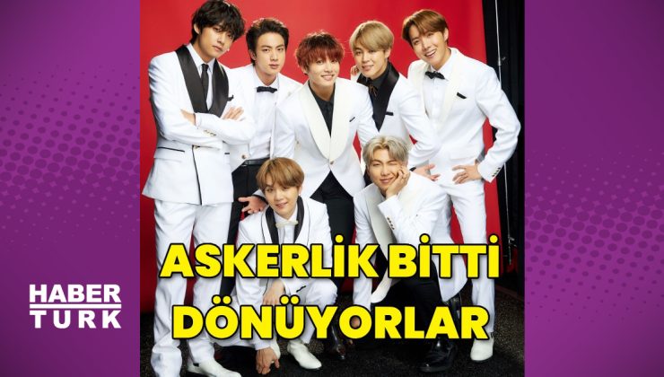 Zorunlu askerlik bitti, BTS dönüyor